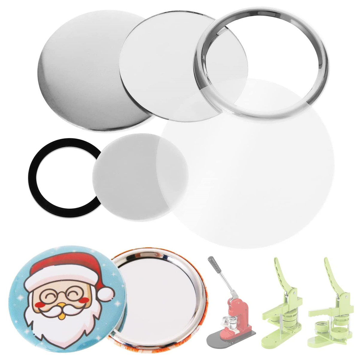 Blank Mirror Badge Button Part - Button Badge Blank review and price