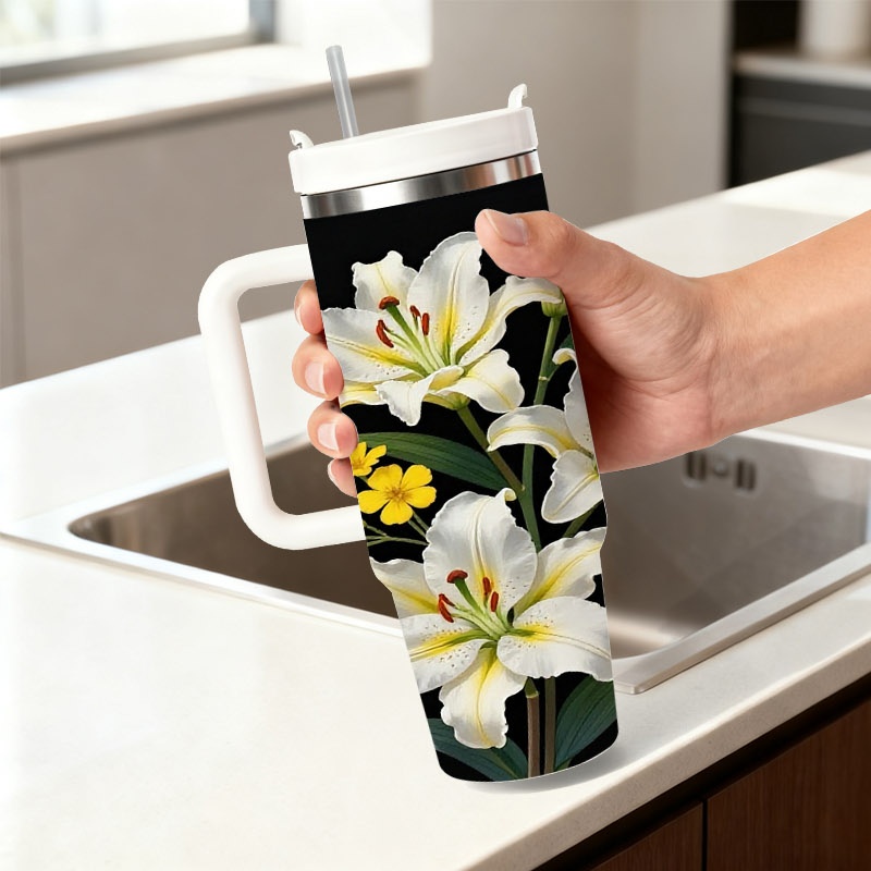 40Oz Stainless Steel Double-Wa - Sublimation Mug White review and price