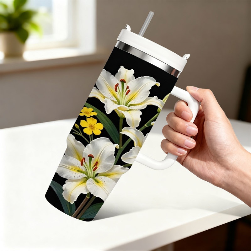 40Oz Stainless Steel Double-Wa - Sublimation Mug White review and price