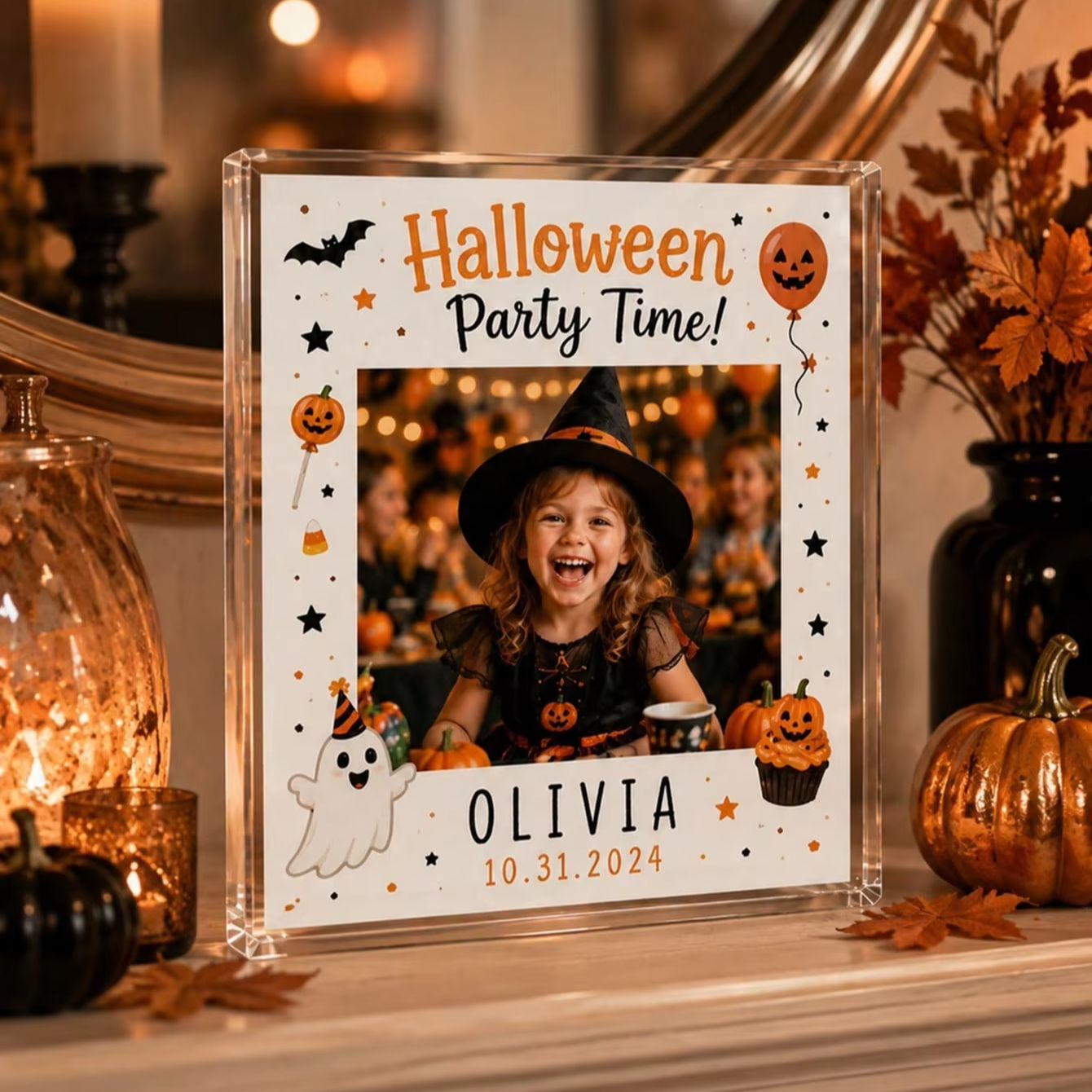 Custom Halloween Acrylic Photo - Photo Acrylic Block review and price