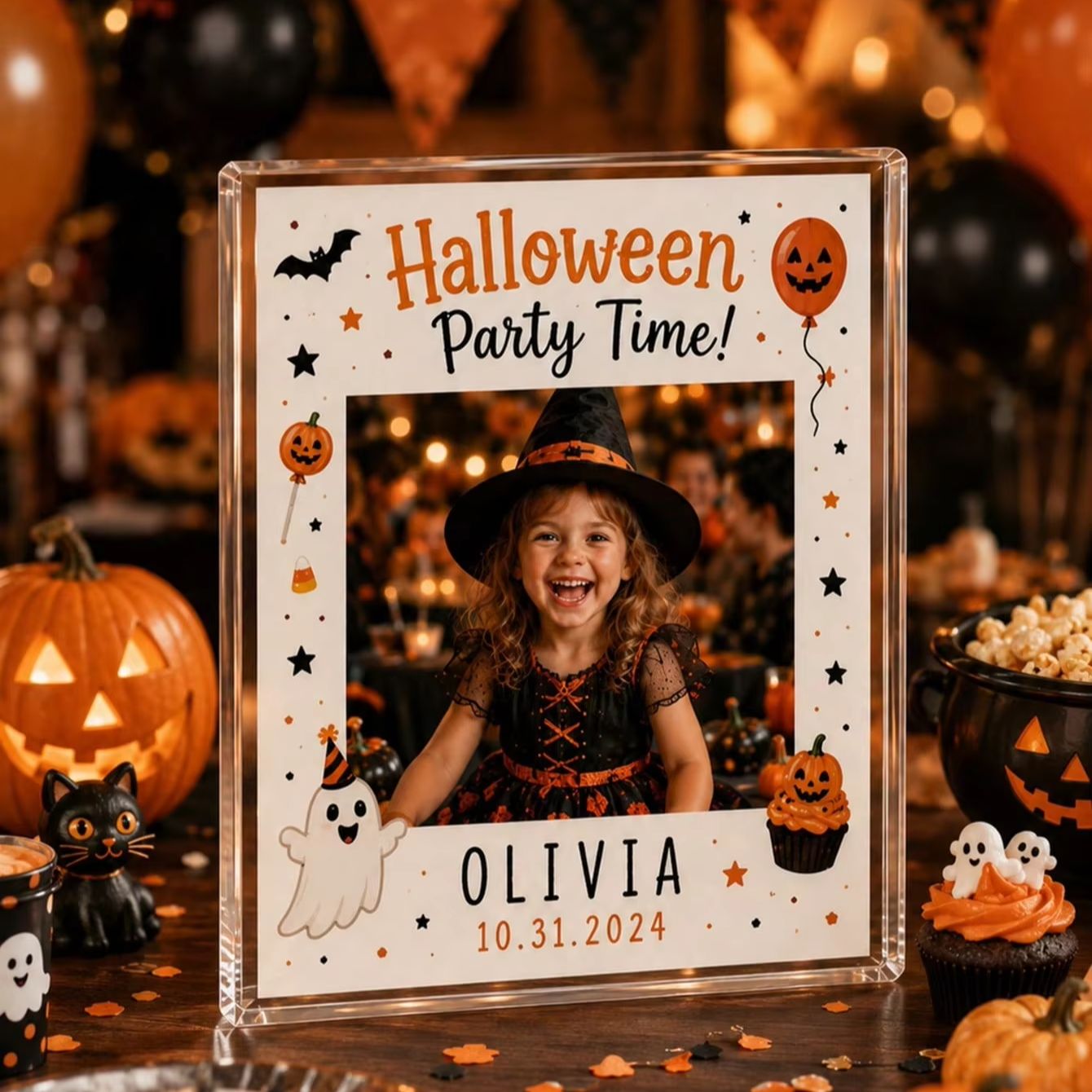 Custom Halloween Acrylic Photo - Photo Acrylic Block review and price
