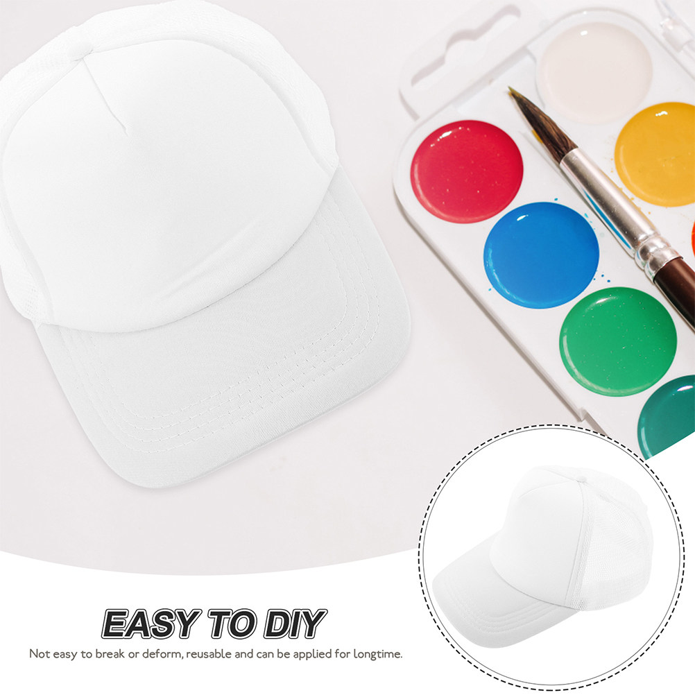 5Pcs Blank Mesh Baseball Cap D - Hat Sublimation Blank review and price